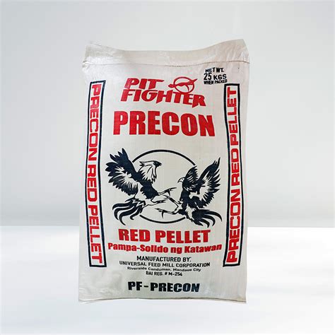 pit fighter pointing pellets|Universal Feed Mill Corporation .